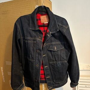 Filson Black and Red Lightweight Jacket